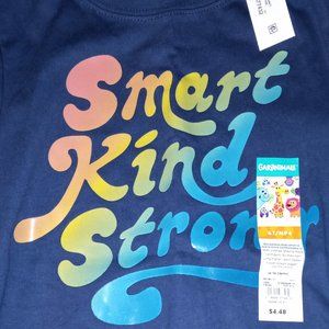 Navy blue girls t-shirt